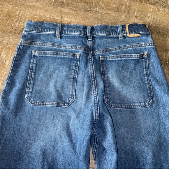 Polo Ralph Lauren (30R) Denim Bootcut Jeans with Frayed Bottom Hem - Picture 5 of 8